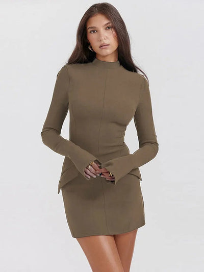 Margaret | Comfortable Turtleneck Dress