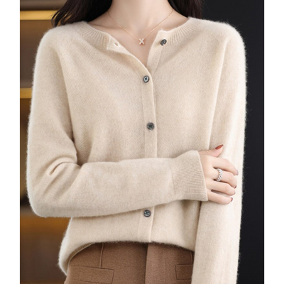 Amber | Wool and Cashmere Cardigan