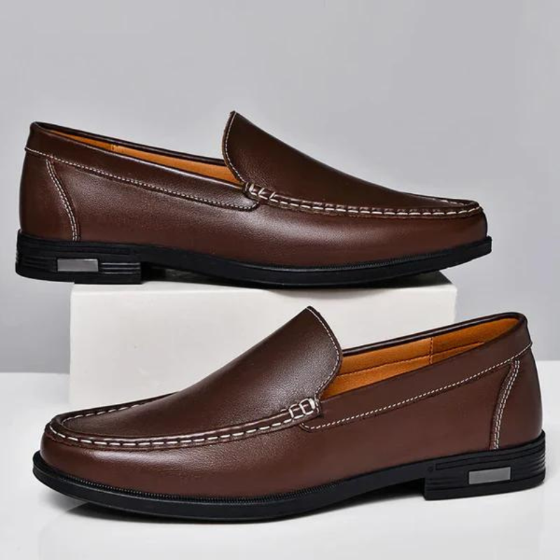 Vittorio | Classic Leather Loafers