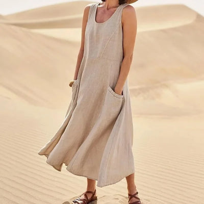 Amelia | Linen Dress