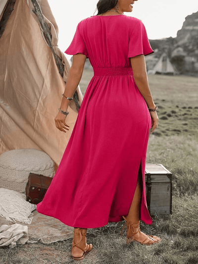 Lucy | Plus Size Midi Dress