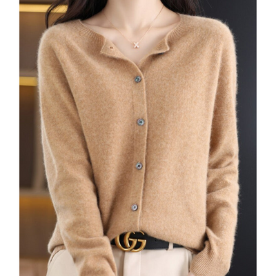 Amber | Wool and Cashmere Cardigan