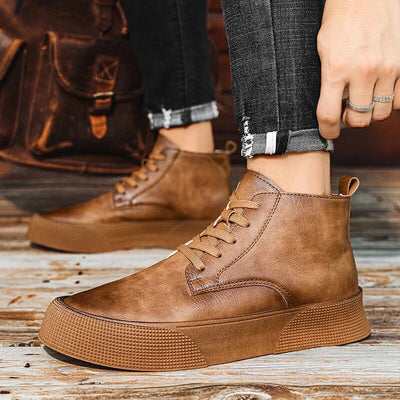 Frankie | Robust leather boots