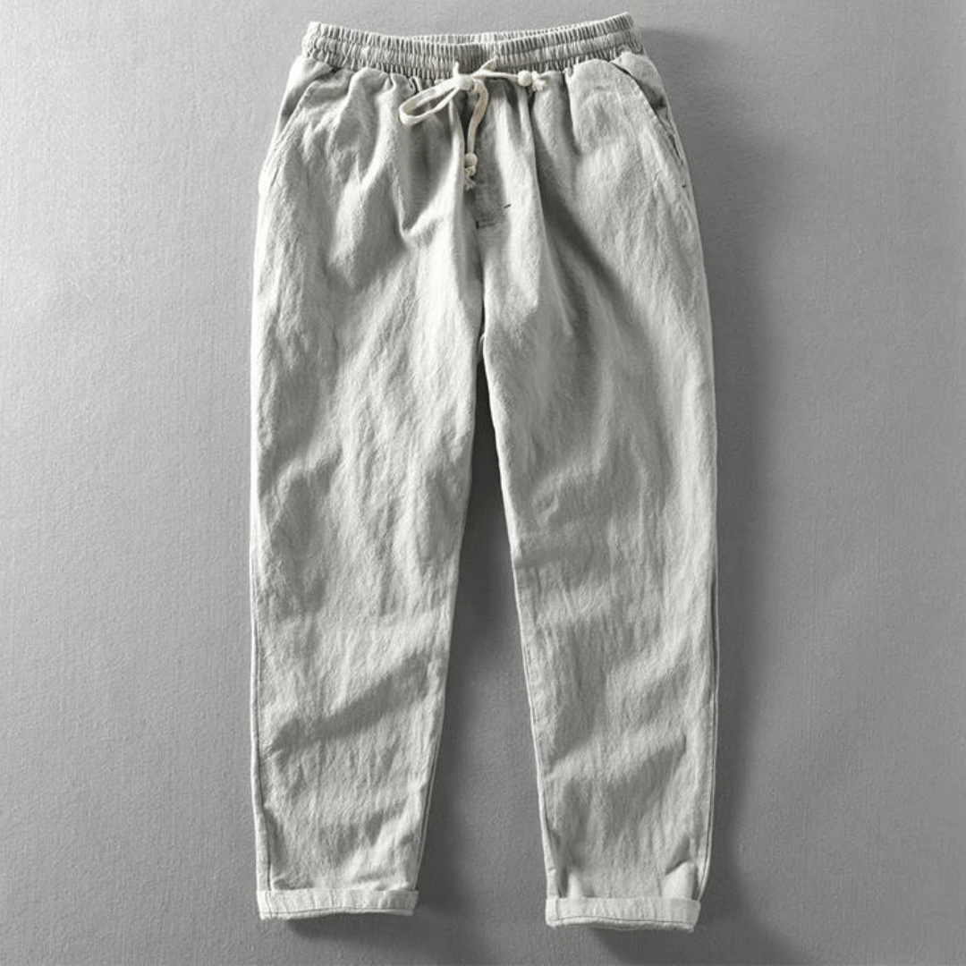 Matthew | Stylish Linen Trousers