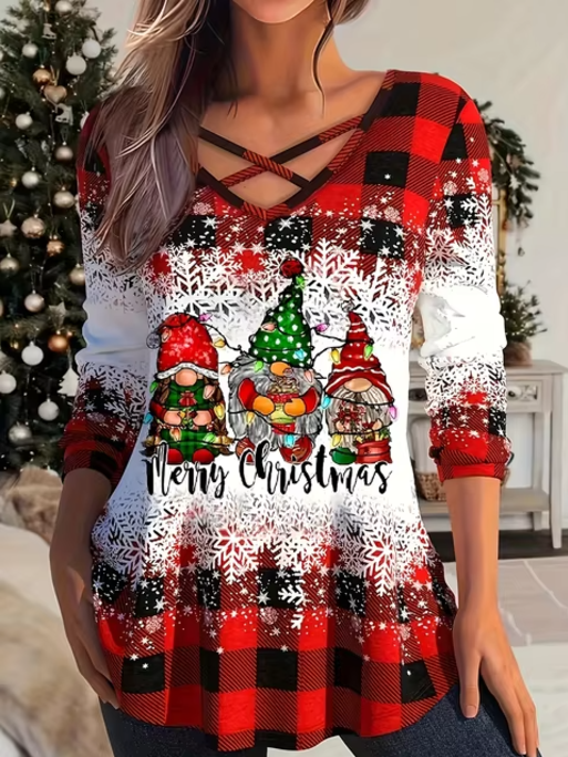 Sabrina | Christmas tops