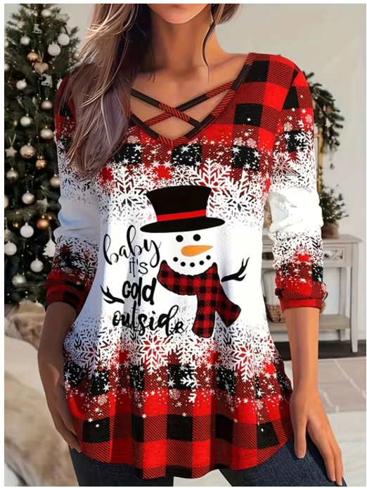 Sabrina | Christmas tops