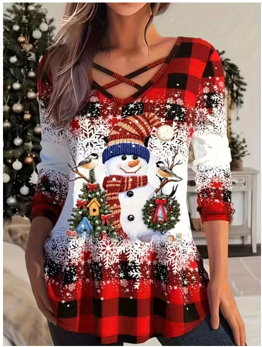 Sabrina | Christmas tops