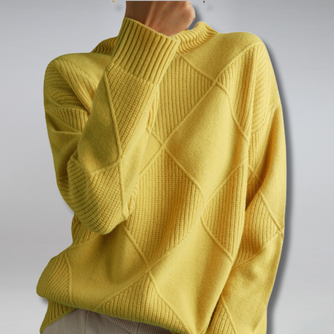 Rosie | Cashmere Turtleneck Sweater