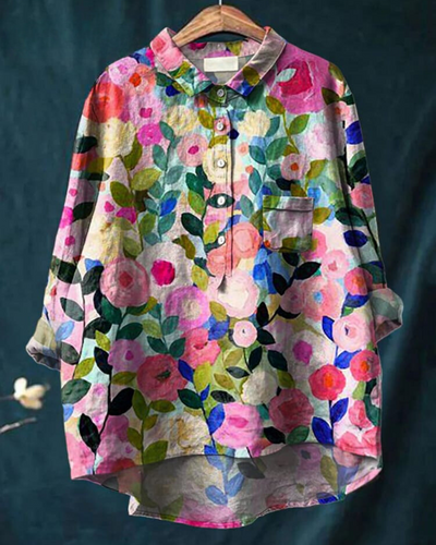 Claudia | Blouse with floral print