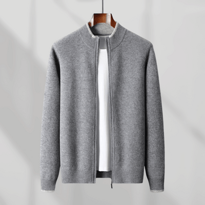 Sean | Cashmere Zip Jacket