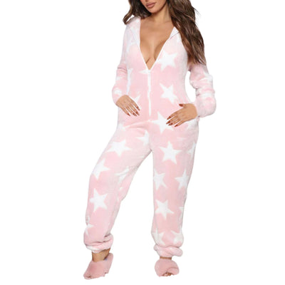 Pamela | Fleece Christmas Jumpsuit