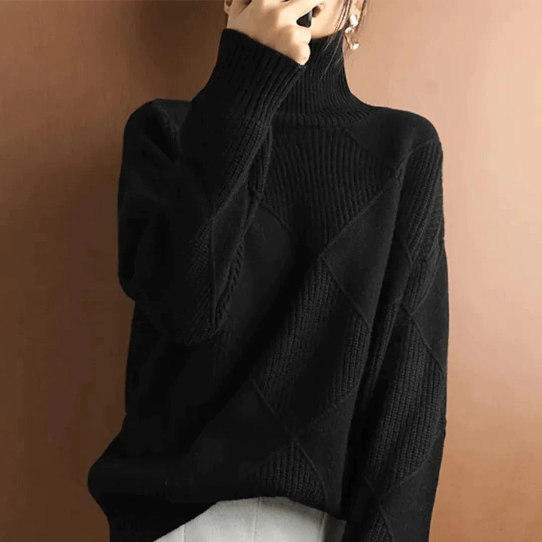 Aria | Cashmere Turtleneck Sweater