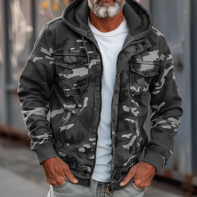 Gary | Camouflage Cargo Jacket