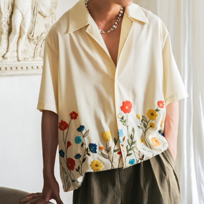 Jason | Men's floral shirt