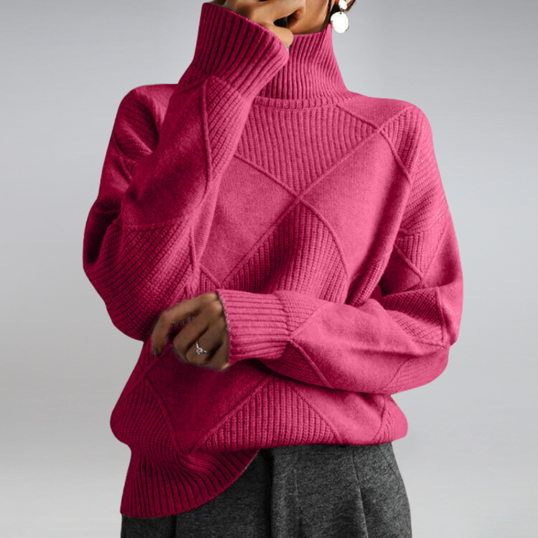 Rosie | Cashmere Turtleneck Sweater