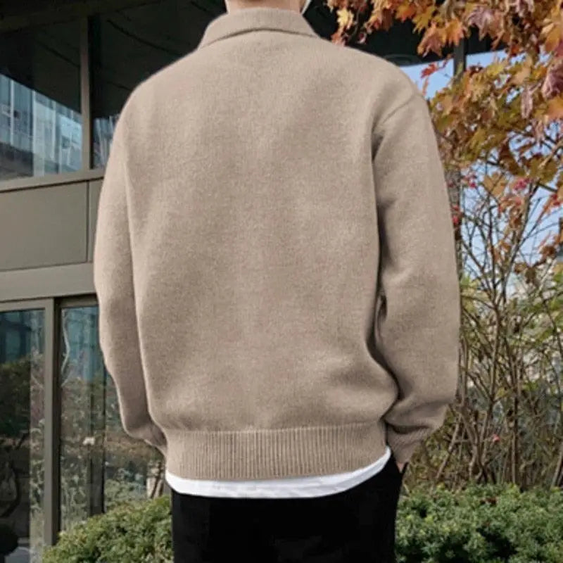 Jasper | Luxury Wool Polo Sweater