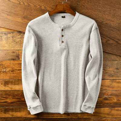 Dylan | Heritage Cotton Henley T-Shirt