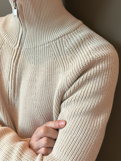 Ethan | Casual Half-Zip Top Knitted Sweater