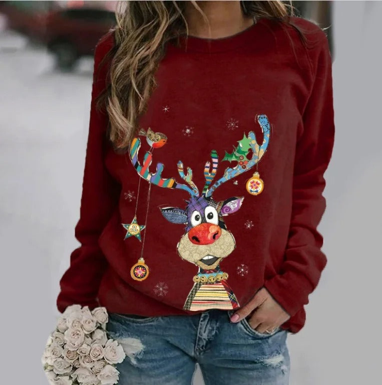 Tatiana | Crew Neck Christmas Sweater