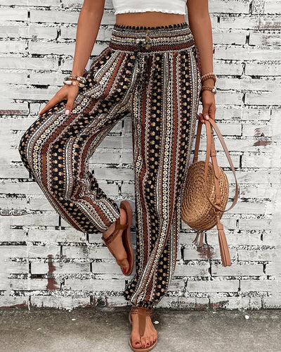 Diya | Casual printed trousers