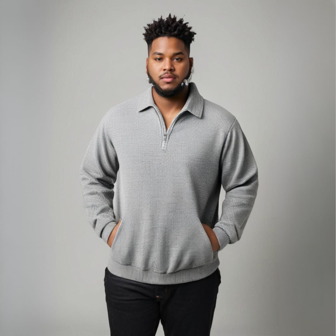 Abraham | Vintage zip-up sweater