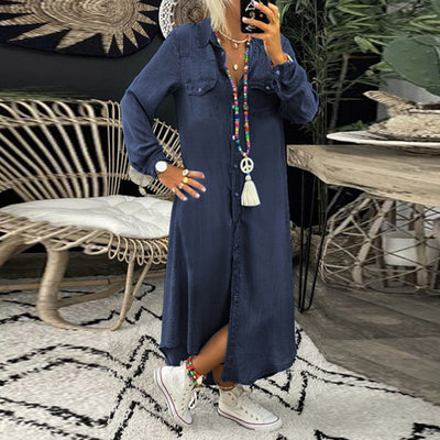 Cynthia | Comfortable denim dress