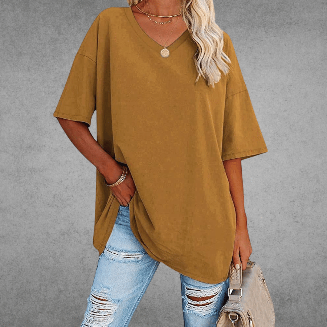 Keira | Elegant V-neck T-shirt