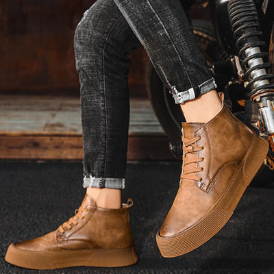 Frankie | Robust leather boots