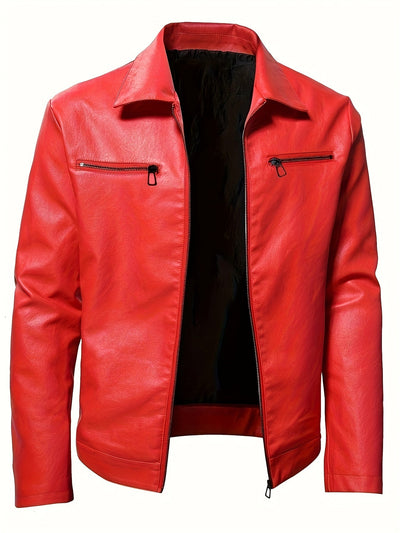 Warrin | Elegant Leather Jacket