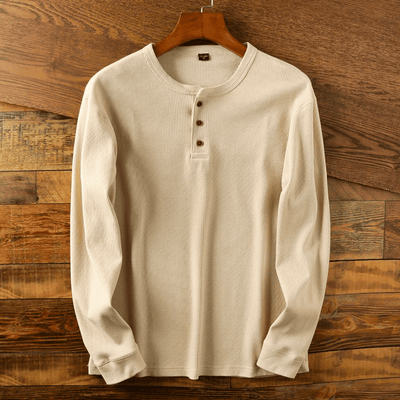 Dylan | Heritage Cotton Henley T-Shirt