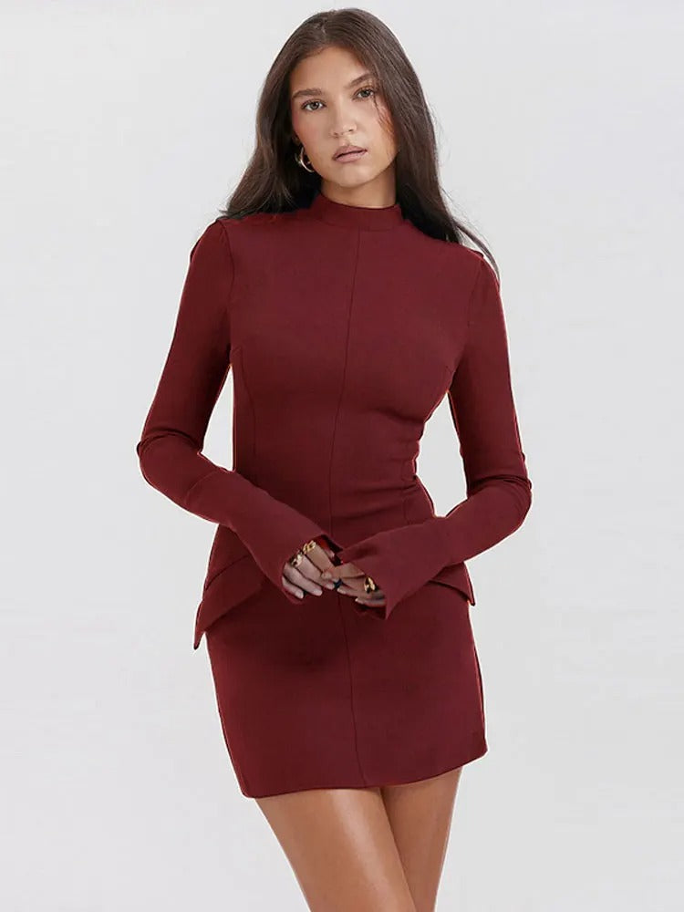 Margaret | Comfortable Turtleneck Dress