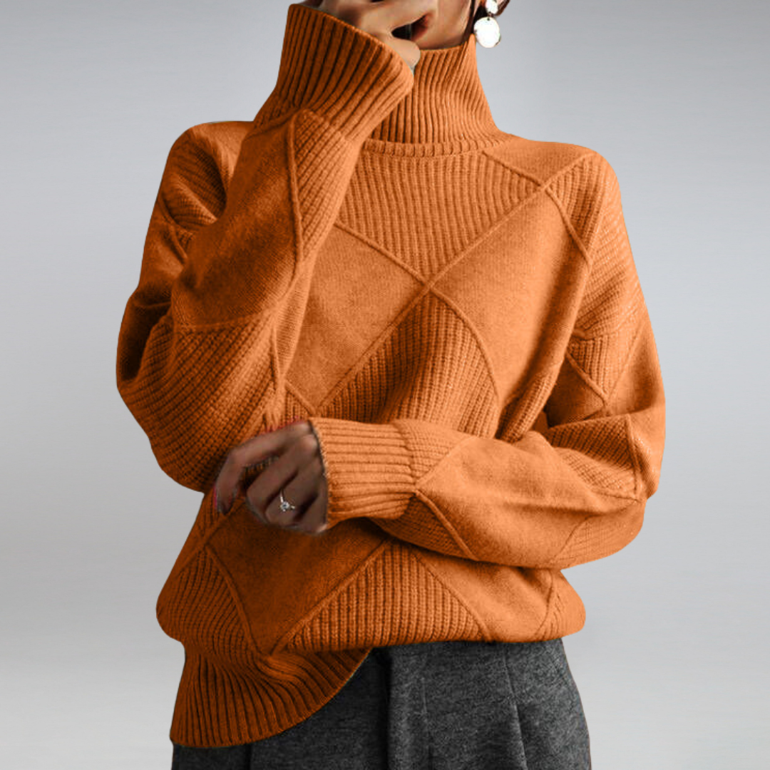 Rosie | Cashmere Turtleneck Sweater