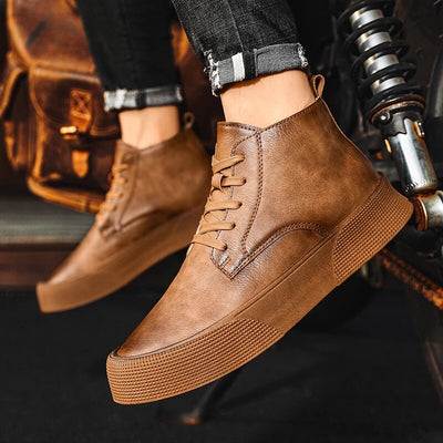 Frankie | Robust leather boots