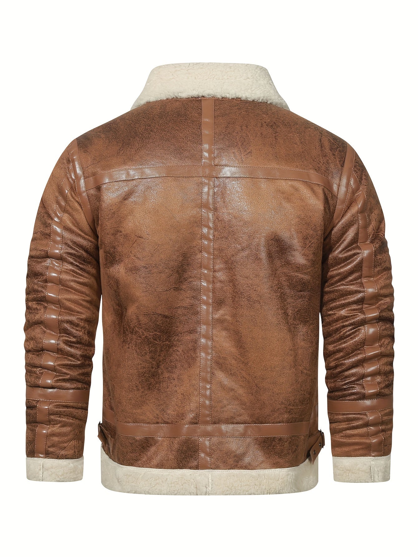 Jack | Leather jacket with stand-up collar