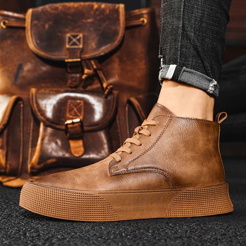 Frankie | Robust leather boots