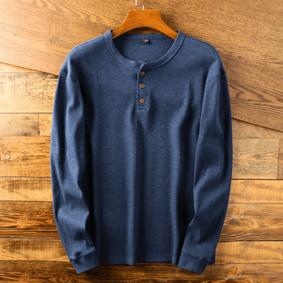 Dylan | Heritage Cotton Henley T-Shirt