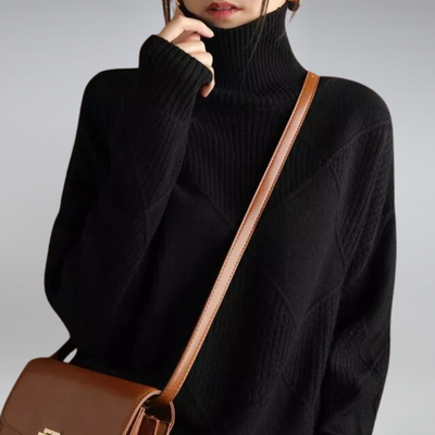 Rosie | Cashmere Turtleneck Sweater