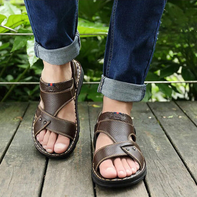 Ryan | Fashionable leather sandals