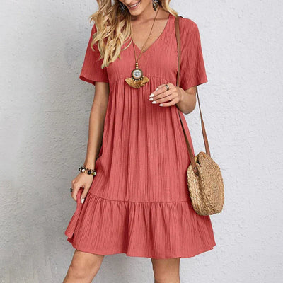 Victoria | Flowing & flattering pleated dress