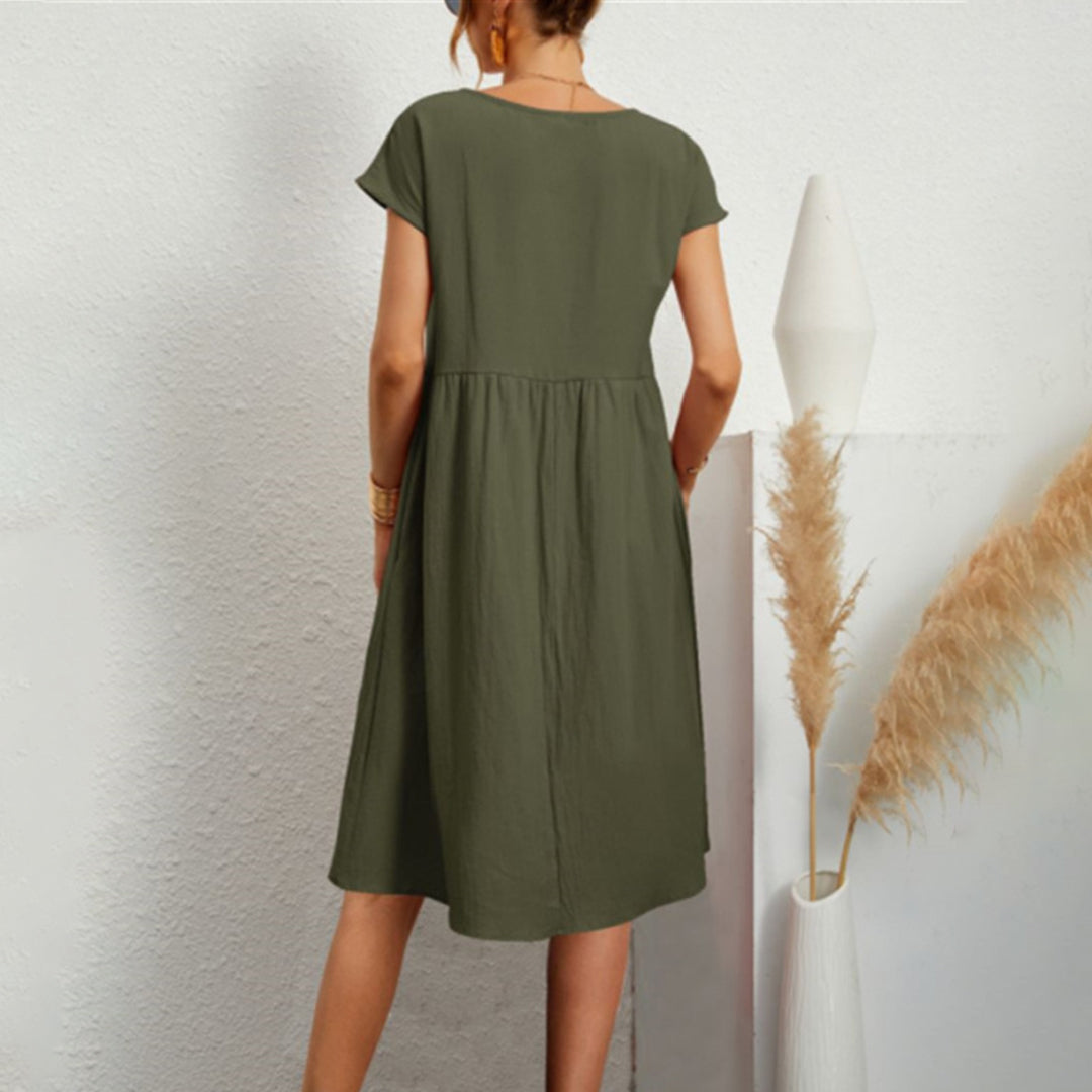 Sienna | Comfortable Short Sleeve Dress