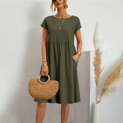 Sienna | Comfortable Short Sleeve Dress