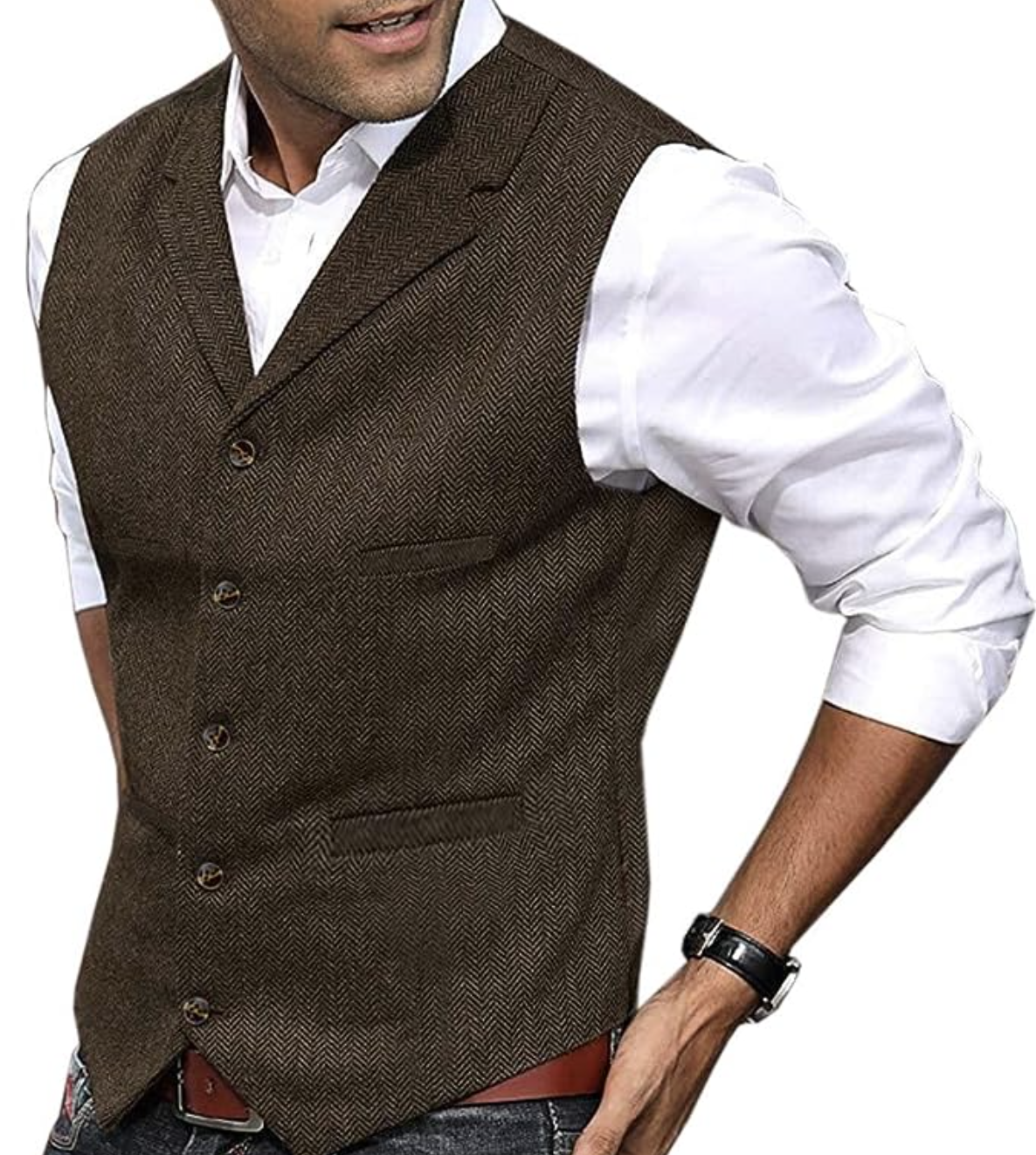 Nick | The stylish and unique traditional vest for men