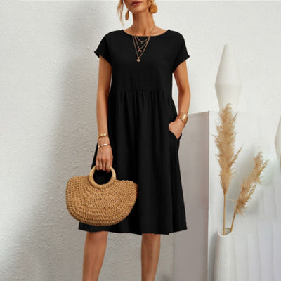 Sienna | Comfortable Short Sleeve Dress