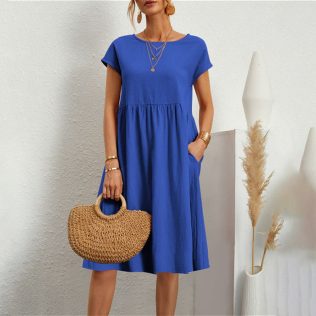 Sienna | Comfortable Short Sleeve Dress