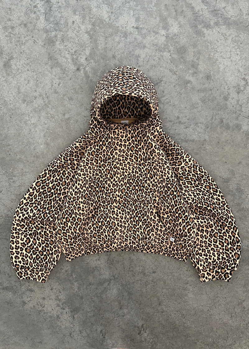 Elena | Unisex hoodie with cheetah print