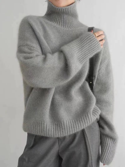 Lin | Cashmere turtleneck sweater