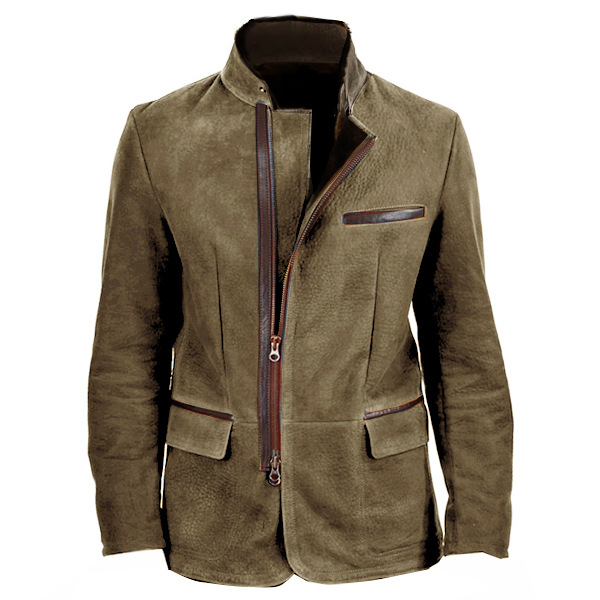 Omar | Elegant Suede Jacket