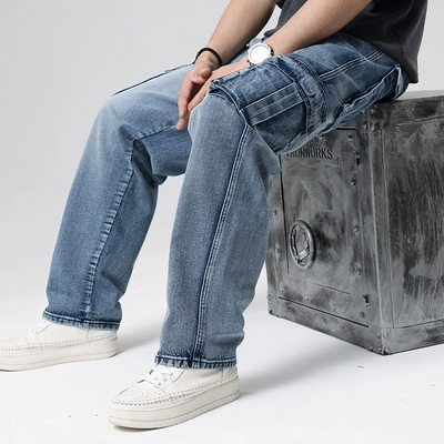 Paul | Denim Cargo Jeans