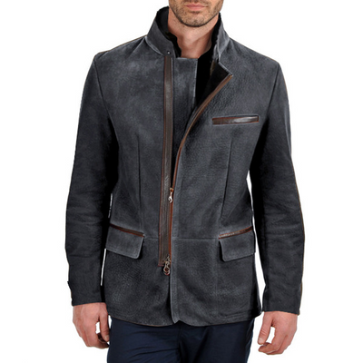 Omar | Elegant Suede Jacket