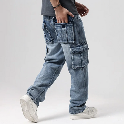 Paul | Denim Cargo Jeans